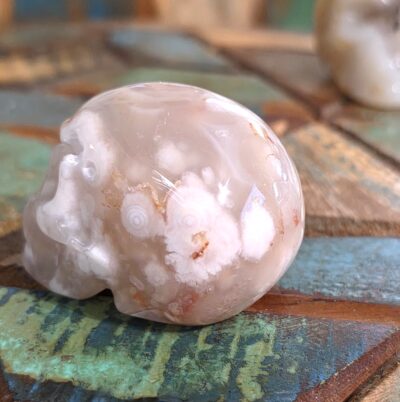 Flower Agate Skulls - Image 18