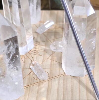 Clear Quartz Semi-Tumbled Points - Image 6