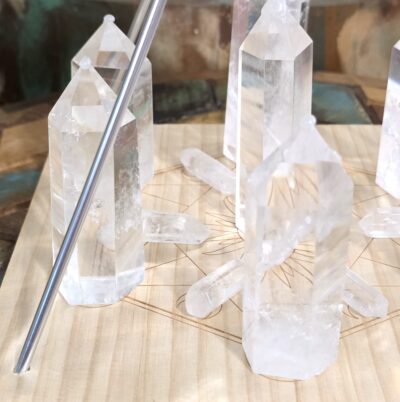 Clear Quartz Semi-Tumbled Points - Image 7
